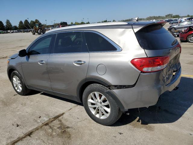 5XYPG4A35HG247711 - 2017 KIA SORENTO LX GRAY photo 2