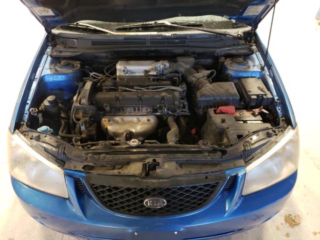 KNAFE161855082309 - 2005 KIA SPECTRA BLUE photo 11