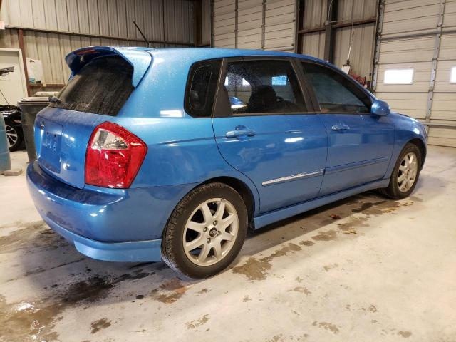 KNAFE161855082309 - 2005 KIA SPECTRA BLUE photo 3