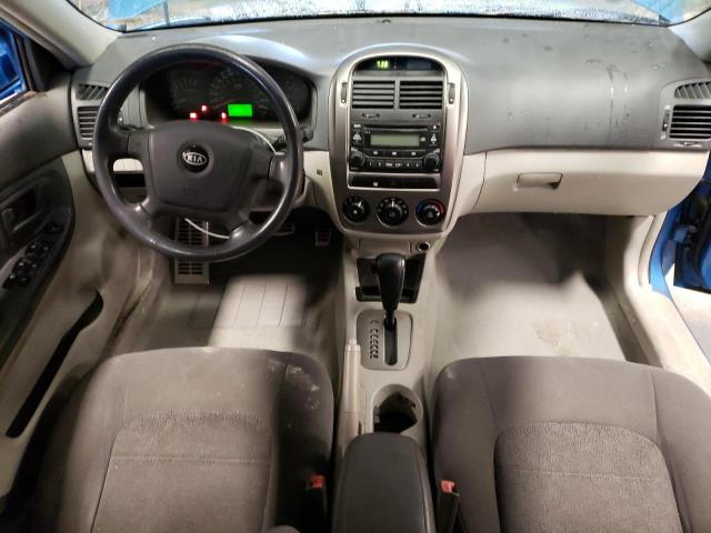 KNAFE161855082309 - 2005 KIA SPECTRA BLUE photo 8