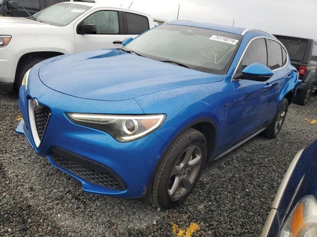 ZASPAJAN9M7C99942 - 2021 ALFA ROMEO STELVIO SPORT Blau Foto 1