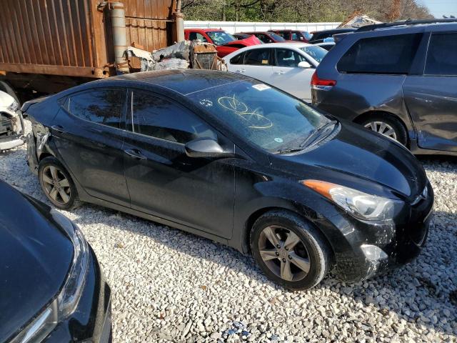 KMHDH4AE3DU978692 - 2013 HYUNDAI ELANTRA GLS BLACK photo 4