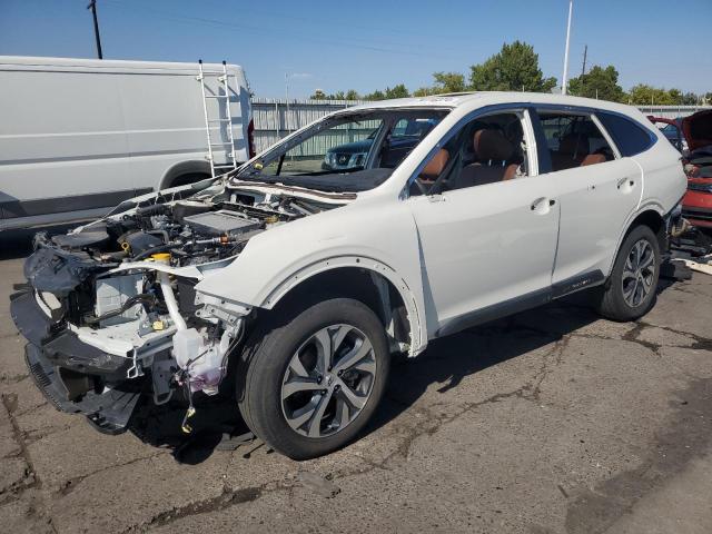 4S4BTGPD2L3255216 - 2020 SUBARU OUTBACK TOURING LDL WHITE photo 1