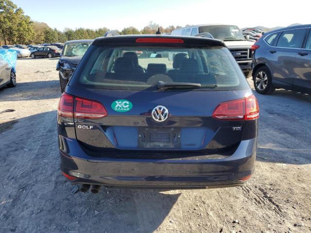 3VWCA7AU8FM519577 - 2015 VOLKSWAGEN GOLF SPORT TDI S BLUE photo 6