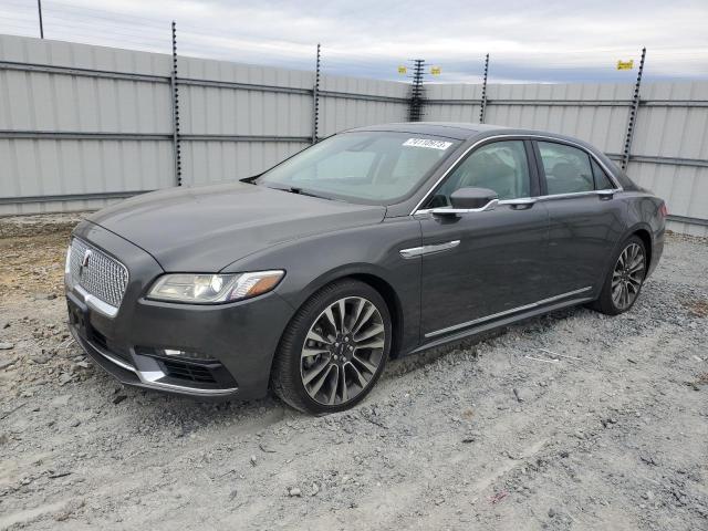 1LN6L9RP5H5631049 - 2017 LINCOLN CONTINENTA RESERVE GRAY photo 1