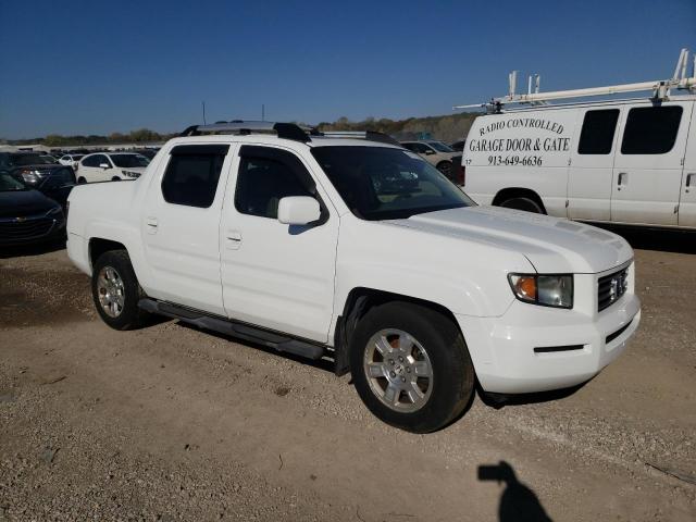 2HJYK16508H526895 - 2008 HONDA RIDGELINE RTL WHITE photo 4