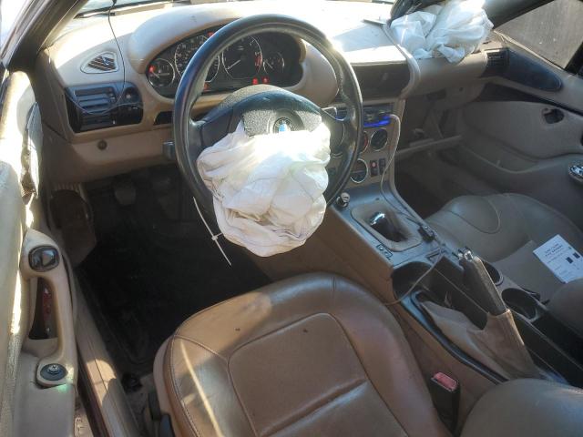 WBACN53481LJ56732 - 2001 BMW Z3 3.0 BLACK photo 8