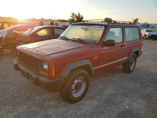 1J4FJ27S5WL269171 - 1998 JEEP CHEROKEE SE RED photo 1