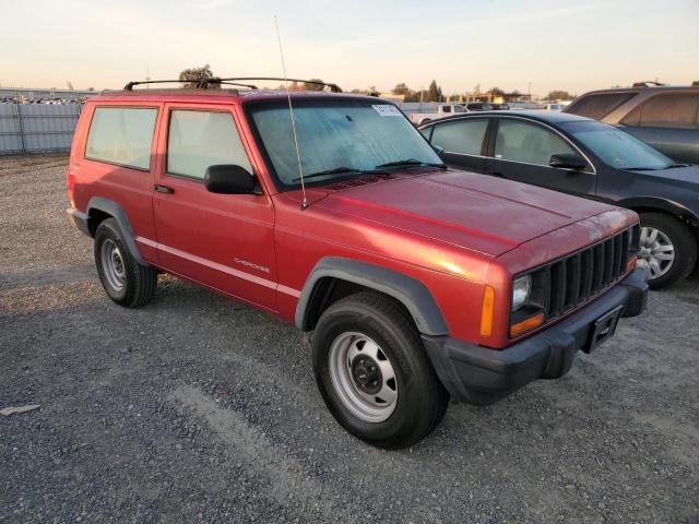 1J4FJ27S5WL269171 - 1998 JEEP CHEROKEE SE RED photo 4