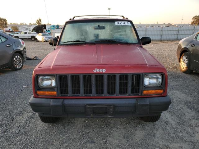 1J4FJ27S5WL269171 - 1998 JEEP CHEROKEE SE RED photo 5