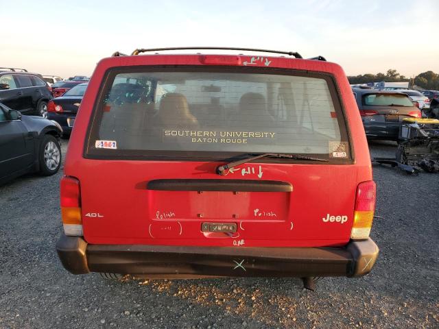 1J4FJ27S5WL269171 - 1998 JEEP CHEROKEE SE RED photo 6