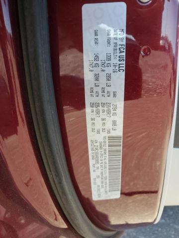 2C4RC1BG4HR598951 - 2017 CHRYSLER PACIFICA TOURING L 红色 照片 13