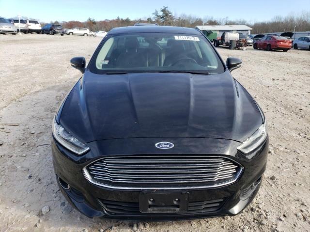 3FA6P0HDXGR189222 - 2016 FORD FUSION SE BLACK photo 5