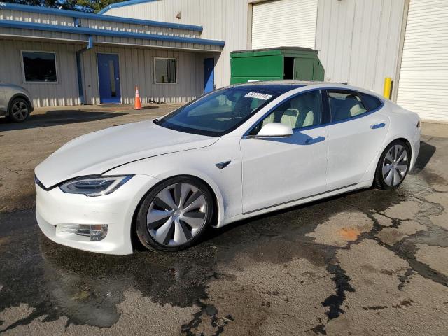 5YJSA1E26MF423520 - 2021 TESLA MODEL S WHITE photo 1