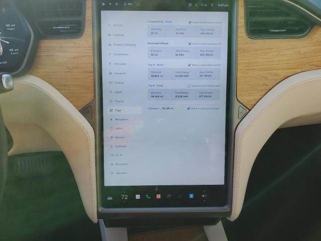 5YJSA1E26MF423520 - 2021 TESLA MODEL S WHITE photo 9