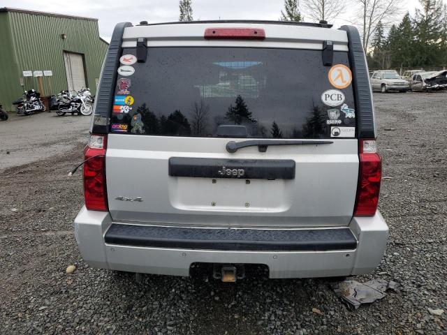 1J8HG48K18C135132 - 2008 JEEP COMMANDER SPORT ვერცხლისფერი ფოტო 6