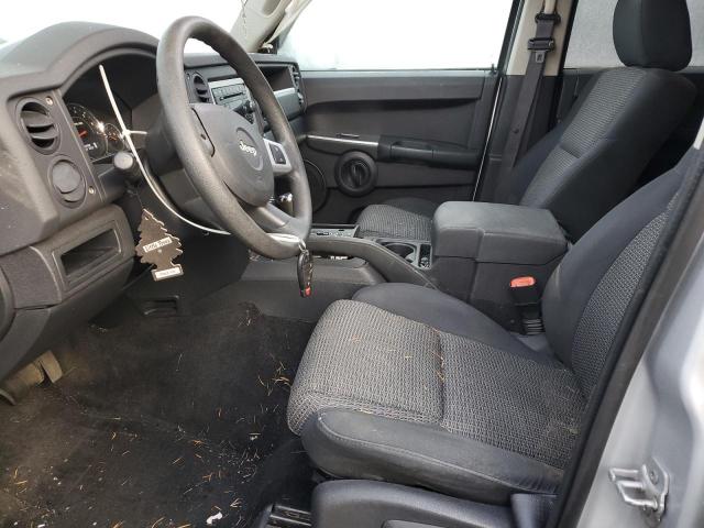 1J8HG48K18C135132 - 2008 JEEP COMMANDER SPORT ვერცხლისფერი ფოტო 7