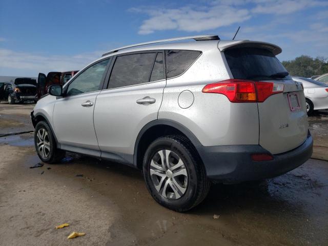 2T3BFREV2FW291377 - 2015 TOYOTA RAV4 LE SILVER photo 2