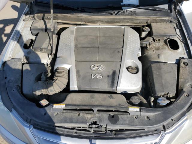 KMHGC46E39U026948 - 2009 HYUNDAI GENESIS 3.8L SILVER photo 11