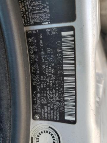 WBAEW53413PG09450 - 2003 BMW 330 XI ვერცხლისფერი ფოტო 14