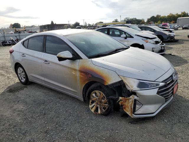 5NPD74LF6KH493581 - 2019 HYUNDAI ELANTRA SE SILVER photo 4