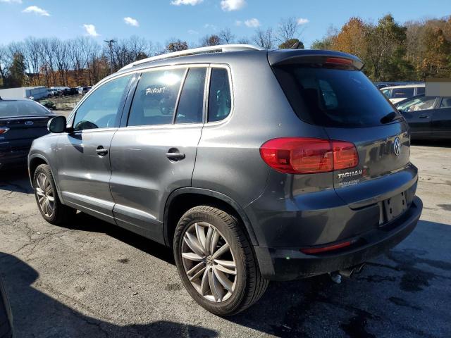 WVGBV7AX3CW081765 - 2012 VOLKSWAGEN TIGUAN S GRAY photo 2