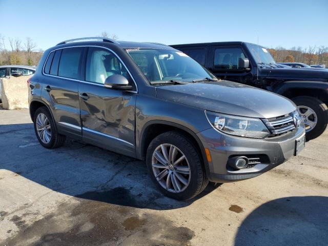 WVGBV7AX3CW081765 - 2012 VOLKSWAGEN TIGUAN S GRAY photo 4