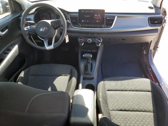 3KPA24AD2ME401571 - 2021 KIA RIO LX BLACK photo 8