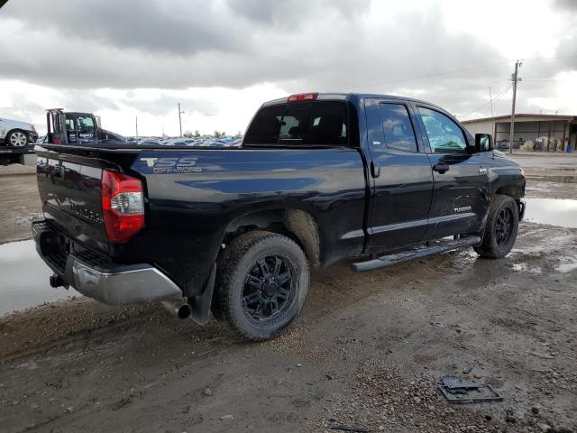 5TFRY5F11EX159122 - 2014 TOYOTA TUNDRA DOUBLE CAB SR/SR5 BLACK photo 3