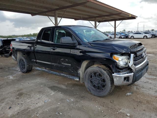 5TFRY5F11EX159122 - 2014 TOYOTA TUNDRA DOUBLE CAB SR/SR5 BLACK photo 4