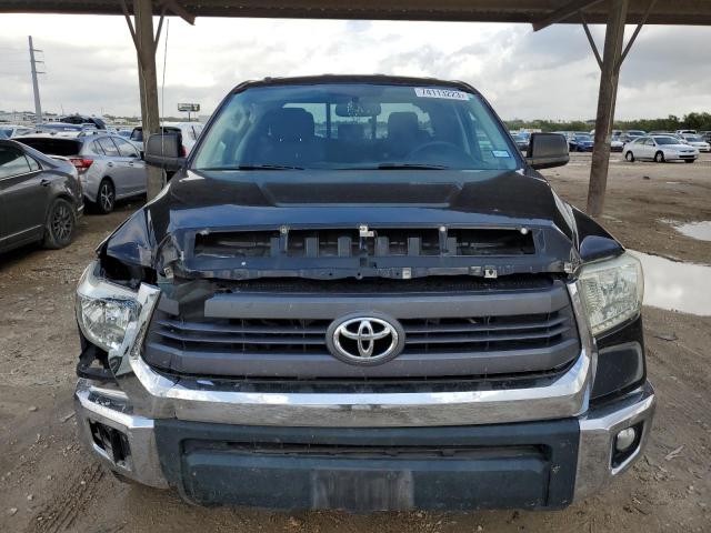 5TFRY5F11EX159122 - 2014 TOYOTA TUNDRA DOUBLE CAB SR/SR5 BLACK photo 5