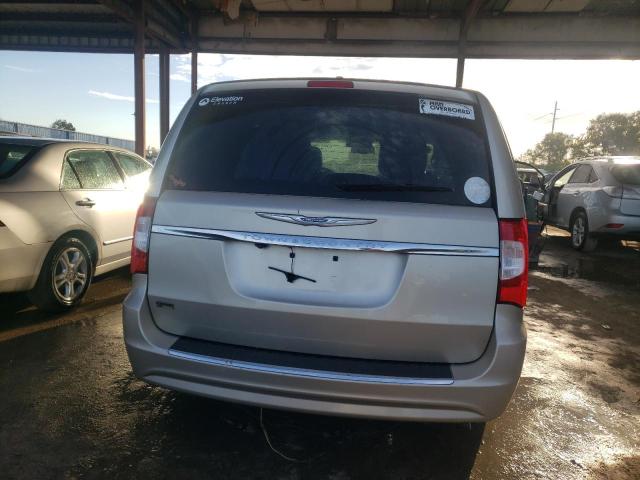 2C4RC1BGXER216675 - 2014 CHRYSLER TOWN & COU TOURING TAN photo 6