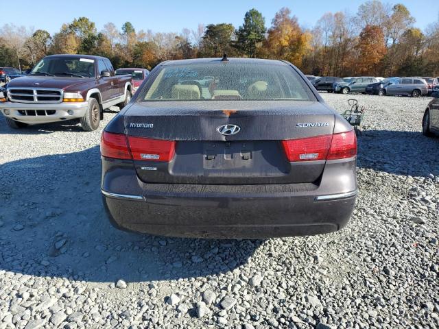 5NPEU4AC8AH606872 - 2010 HYUNDAI SONATA SE BLACK photo 6