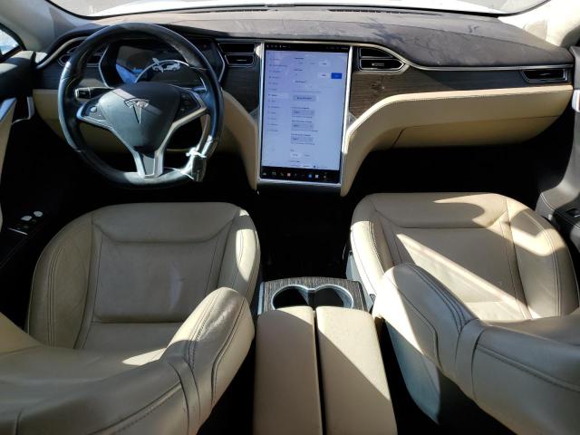 5YJSA1E18FF115906 - 2015 TESLA MODEL S WHITE photo 8