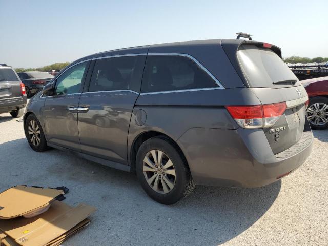 5FNRL5H61FB102616 - 2015 HONDA ODYSSEY EXL GRAY photo 2