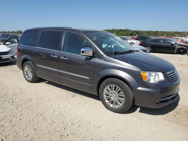 2C4RC1CG8FR753495 - 2015 CHRYSLER TOWN & COU TOURING L GRAY photo 4