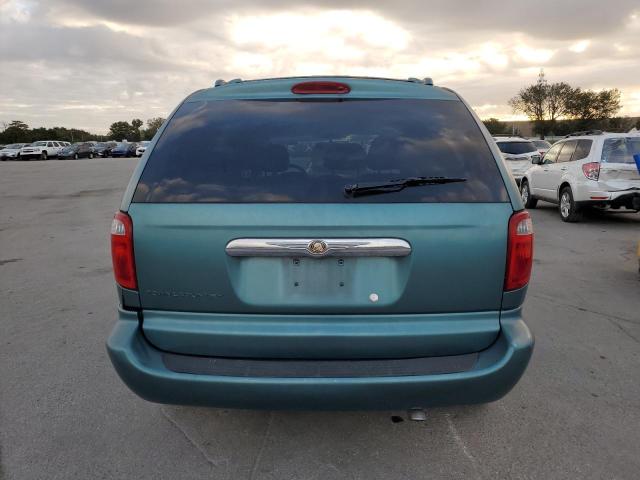 1A4GP45RX6B745452 - 2006 CHRYSLER TOWN & COU 青色 照片 6