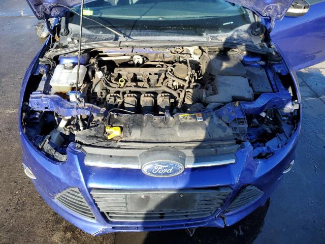 1FADP3F20EL131187 - 2014 FORD FOCUS SE BLUE photo 11