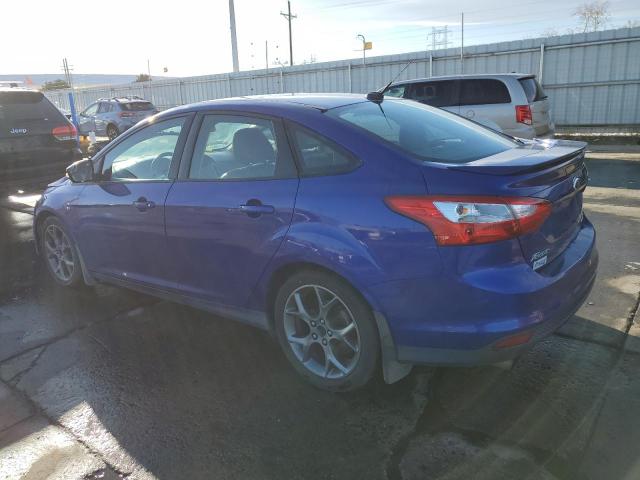 1FADP3F20EL131187 - 2014 FORD FOCUS SE BLUE photo 2