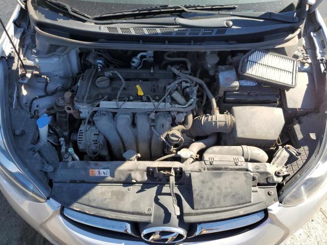 5NPDH4AE1DH290270 - 2013 HYUNDAI ELANTRA GLS SILVER photo 11