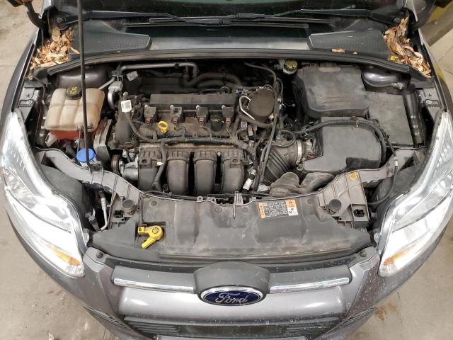 1FADP3F24EL413560 - 2014 FORD FOCUS SE GRAY photo 11