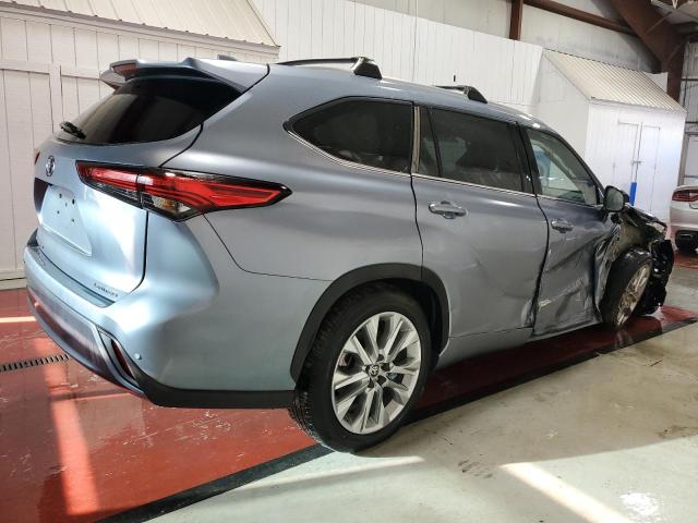 5TDYZRAH2LS014324 - 2020 TOYOTA HIGHLANDER LIMITED GRAY photo 3