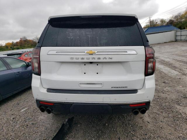 1GNSCFKD4PR298276 - 2023 CHEVROLET SUBURBAN C1500 PREMIER WHITE photo 6