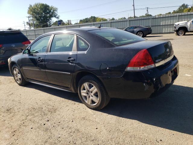 2G1WA5EK5A1142499 - 2010 CHEVROLET IMPALA LS BLACK photo 2