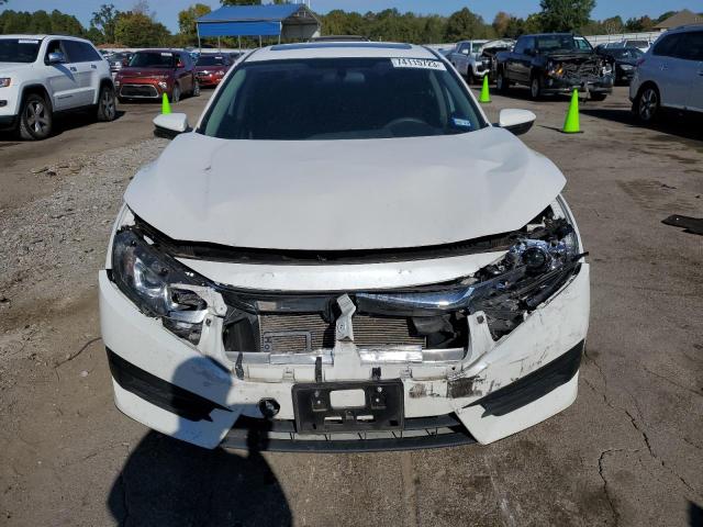 19XFC2F72JE038307 - 2018 HONDA CIVIC EX WHITE photo 5