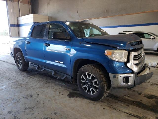 5TFDY5F11GX553541 - 2016 TOYOTA TUNDRA CREWMAX SR5 BLUE photo 4