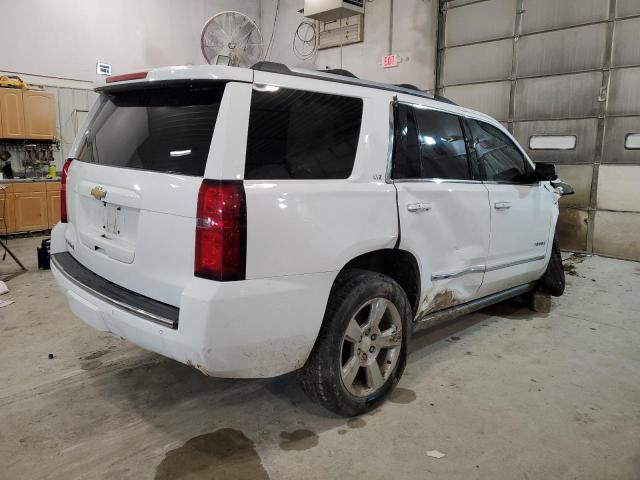 1GNSKCKC3FR127851 - 2015 CHEVROLET TAHOE K1500 LTZ WHITE photo 3