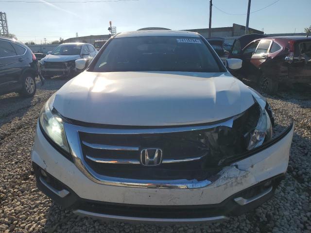 5J6TF2H51FL002803 - 2015 HONDA CROSSTOUR EXL WHITE photo 5