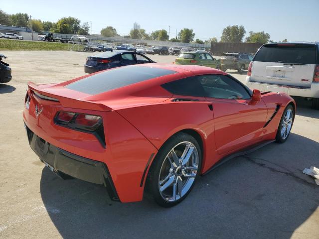 1G1YA2D78F5115503 - 2015 CHEVROLET CORVETTE STINGRAY 1LT RED photo 3