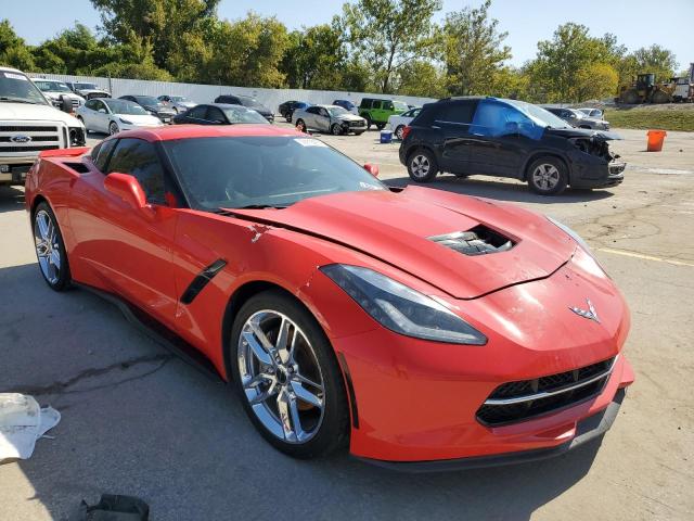 1G1YA2D78F5115503 - 2015 CHEVROLET CORVETTE STINGRAY 1LT RED photo 4